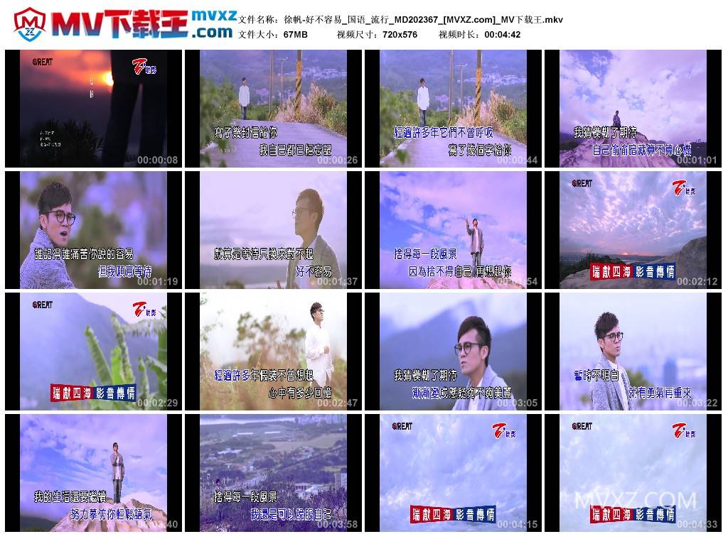 徐帆-好不容易_国语_流行_MD202367